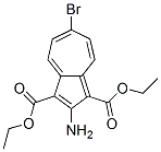 2-Amino-6-bromoazulene-1,3-dicarboxylic acid diethyl ester CAS#: 50469-71-1