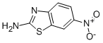 2-Amino-6-nitrobenzothiazole CAS#: 6285-57-0