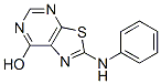 2-Anilino[1,3]thiazolo[5,4-d]pyrimidin-7-ol CAS#: 5444-46-2