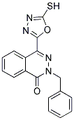2-BENZYL-4-(5-MERCAPTO-[1,3,4]OXADIAZOL-2-YL)-2H-PHTHALAZIN-1-ONE CAS#: 571149-76-3