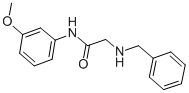 2-BENZYLAMINO-N-(3-METHOXY-PHENYL)-ACETAMIDE CAS#: 436089-50-8