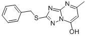2-BENZYLSULFANYL-5-METHYL-[1,2,4]TRIAZOLO[1,5-A]PYRIMIDIN-7-OL CAS#: 51646-33-4