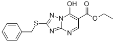 2-BENZYLSULFANYL-7-HYDROXY-[1,2,4]TRIAZOLO[1,5-A]PYRIMIDINE-6-CARBOXYLIC ACID ETHYL ESTER CAS#: 51646-43-6