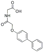 [2-(BIPHENYL-4-YLOXY)-ACETYLAMINO]-ACETIC ACID CAS#: 446827-33-4