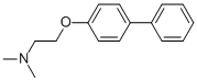 [2-(BIPHENYL-4-YLOXY)-ETHYL]-DIMETHYL-AMINE CAS#: 52402-78-5