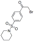 2-BROMO-1-[4-(PIPERIDIN-1-YLSULFONYL)PHENYL]ETHANONE CAS#: 58722-39-7