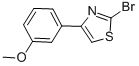 2-BROMO-4-(3-METHOXY-PHENYL)-THIAZOLE CAS#: 412923-56-9