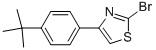 2-BROMO-4-[4-(1,1-DIMETHYLETHYL)PHENYL]THIAZOLE CAS#: 412923-63-8