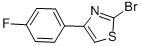 2-BROMO-4-(4-FLUORO-PHENYL)-THIAZOLE CAS#: 412923-44-5