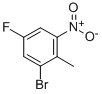 2-BROMO-4-FLUORO-6-NITROTOLUENE CAS#: 502496-33-5