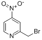 2-BROMOMETHYL-4-NITROPYRIDINE CAS#: 442910-43-2