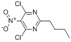 2-BUTYL-4,6-DICHLORO-5-NITROPYRIMIDINE CAS#: 58289-15-9