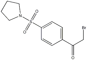 2-Bromo-1-[4-(1-pyrrolidinylsulfonyl)phenyl] ethanone CAS#: 58722-38-6