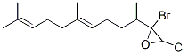 2-Bromo-3-chloro-2-(1,5,9-trimethyl-4,8-decadienyl)oxirane CAS#: 56772-06-6