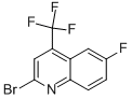 2-Bromo-6-fluoro-4-(trifluoromethyl)quinoline CAS#: 596845-30-6