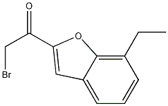 2-Bromoacetyl-7-ethylbenzofuran CAS#: 593266-85-4