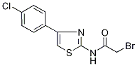 2-[(Bromoacetyl)amino]-4-(4-chlorophenyl)-1,3-thiazole, N-(Bromoacetyl)-4-(4-chlorophenyl)-1,3-thiazol-2-amine CAS#: 448224-88-2