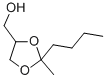 2-Butyl-2-methyl-1,3-dioxolane-4-methanol CAS#: 5694-76-8