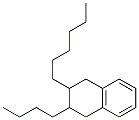 2-Butyl-3-hexyl-1,2,3,4-tetrahydronaphthalene CAS#: 55320-12-2