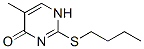 2-Butylthio-5-methylpyrimidin-4(1H)-one CAS#: 54845-20-4