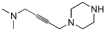 2-Butyn-1-amine,N,N-dimethyl-4-(1-piperazinyl)-(9CI) CAS#: 56655-73-3