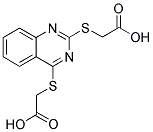 ((2-[(CARBOXYMETHYL)THIO]QUINAZOLIN-4-YL)THIO)ACETIC ACID CAS#: 433245-38-6