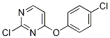 2-CHLORO-4-(4-CHLOROPHENOXY)PYRIMIDINE CAS#: 444791-81-5