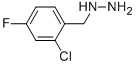 2-CHLORO-4-FLUORO-BENZYL-HYDRAZINE CAS#: 51860-05-0