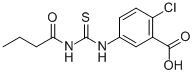 2-CHLORO-5-[[[(1-OXOBUTYL)AMINO]THIOXOMETHYL]AMINO]-BENZOIC ACID CAS#: 532980-99-7