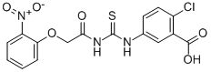 2-CHLORO-5-[[[[(2-NITROPHENOXY)ACETYL]AMINO]THIOXOMETHYL]AMINO]-BENZOIC ACID CAS#: 531545-20-7