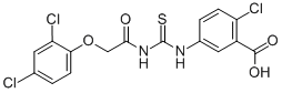 2-CHLORO-5-[[[[(2,4-DICHLOROPHENOXY)ACETYL]AMINO]THIOXOMETHYL]AMINO]-BENZOIC ACID CAS#: 533917-60-1