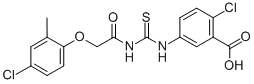 2-CHLORO-5-[[[[(4-CHLORO-2-METHYLPHENOXY)ACETYL]AMINO]THIOXOMETHYL]AMINO]-BENZOIC ACID CAS#: 531543-77-8