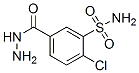 2-CHLORO-5-(HYDRAZINOCARBONYL)BENZENESULFONAMIDE CAS#: 5378-62-1