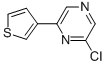 2-CHLORO-6-(3-THIENYL)PYRAZINE CAS#: 426829-59-6