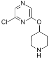 2-CHLORO-6-(4-PIPERIDINYLOXY)PYRAZINE CAS#: 426830-19-5