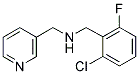 (2-CHLORO-6-FLUORO-BENZYL)-PYRIDIN-3-YLMETHYL-AMINE CAS#: 510723-52-1