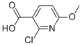 2-CHLORO-6-METHOXYNICOTINIC ACID CAS#: 503000-87-1