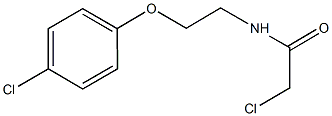 2-CHLORO-N-[2-(4-CHLOROPHENOXY)ETHYL]ACETAMIDE CAS#: 50911-69-8