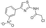 2-CHLORO-N-[4-(3-NITRO-PHENYL)-THIAZOL-2-YL]-ACETAMIDE CAS#: 6125-33-3