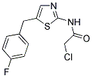 2-CHLORO-N-[5-(4-FLUORO-BENZYL)-THIAZOL-2-YL]-ACETAMIDE CAS#: 450360-92-6