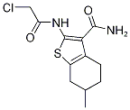 2-[(CHLOROACETYL)AMINO]-6-METHYL-4,5,6,7-TETRAHYDRO-1-BENZOTHIOPHENE-3-CARBOXAMIDE CAS#: 436090-09-4