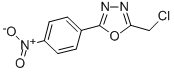 2-(CHLOROMETHYL)-5-(4-NITROPHENYL)-1,3,4-OXADIAZOLE CAS#: 50677-30-0