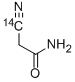 2-CYANOACETAMIDE, [CYANO-14C] CAS#: 55390-83-5