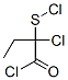 2-Chloro-2-(chlorothio)butanoyl chloride CAS#: 56701-12-3