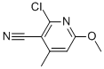 2-Chloro-3-cyano-6-methoxy-4-methyllpyridine CAS#: 51564-29-5