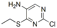 2-Chloro-4-ethylthio-5-pyrimidinamine CAS#: 54789-34-3