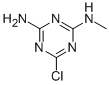 2-Chloro-4-methylamino-6-amino-1,3,5-triazine- CAS#: 5425-82-1