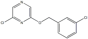 2-Chloro-6-((3-chlorobenzyl)oxy)pyrazine CAS#: 479685-04-6