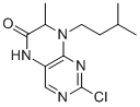2-Chloro-8-isopentyl-7-methyl-7,8-dihydropteridin-6(5H)-one CAS#: 501439-14-1