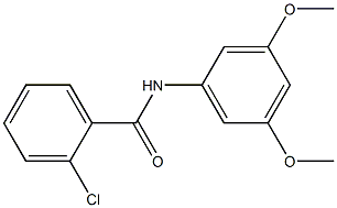 2-Chloro-N-(3,5-diMethoxyphenyl)benzaMide, 97% CAS#: 420811-51-4